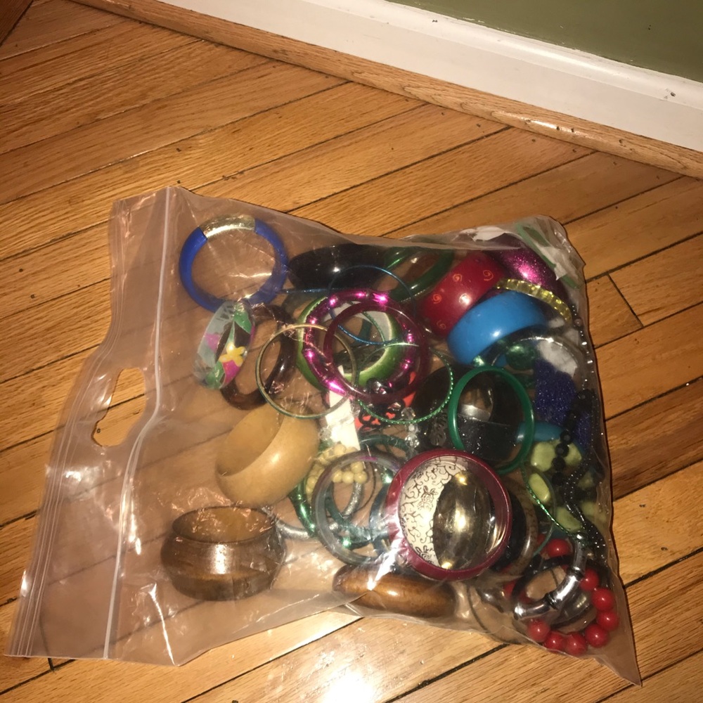 Bangles/Bracelet Multiple Colors (Plastic/Metal) - image 2